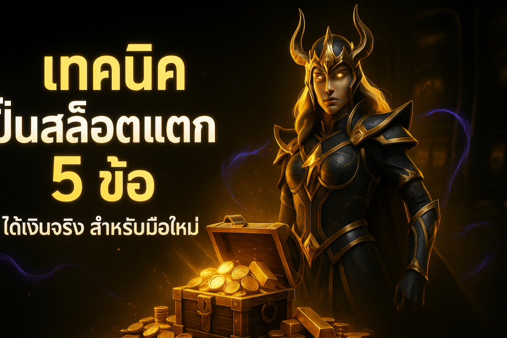 เทคนิค ปั่นสล็อตแตก